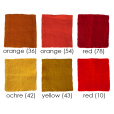 PAPOOSE - craft felt sheets 25cm, red/yellow
